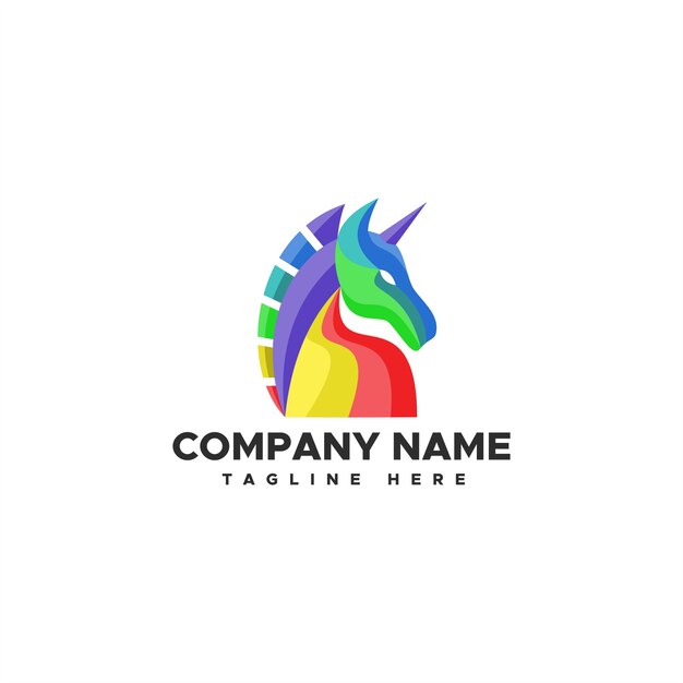 Download Free Unicorn Logo Color Vector Illustration Premium Vector Use our free logo maker to create a logo and build your brand. Put your logo on business cards, promotional products, or your website for brand visibility.