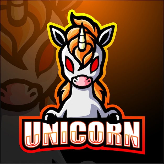 unicorn lol mascot