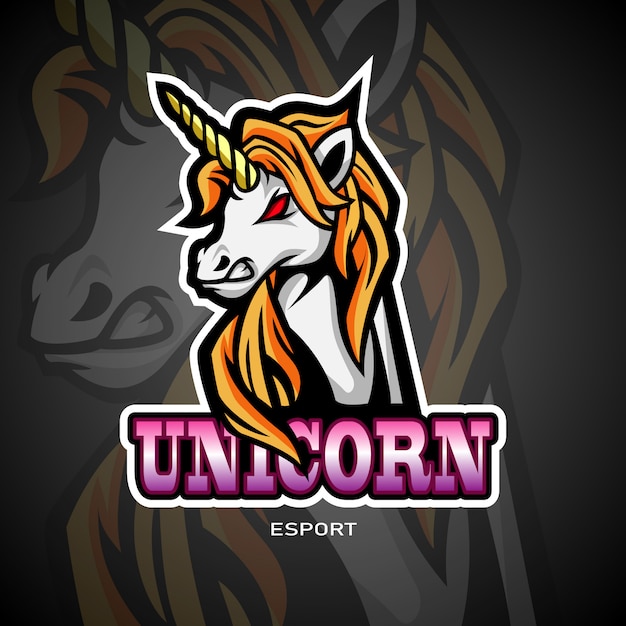 Download Free Unicorn Mascot Esport Logo Premium Vector Use our free logo maker to create a logo and build your brand. Put your logo on business cards, promotional products, or your website for brand visibility.