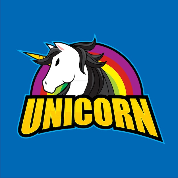 Download Free Unicorn Rainbow Logo Design Premium Vector Use our free logo maker to create a logo and build your brand. Put your logo on business cards, promotional products, or your website for brand visibility.
