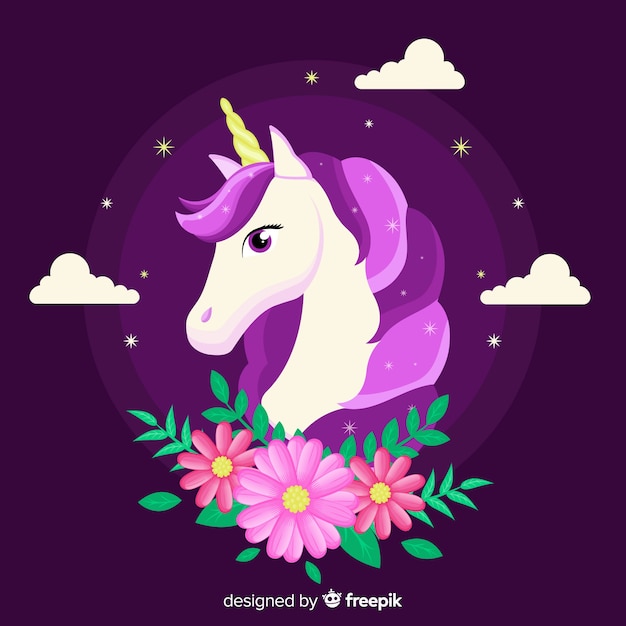 Download Unicorn Logo Freepik PSD - Free PSD Mockup Templates