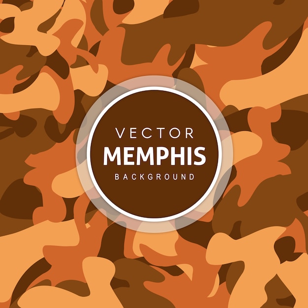 Unique army pattern background Free Vector