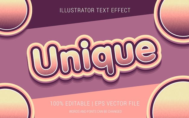 premium-vector-unique-text-effects-style