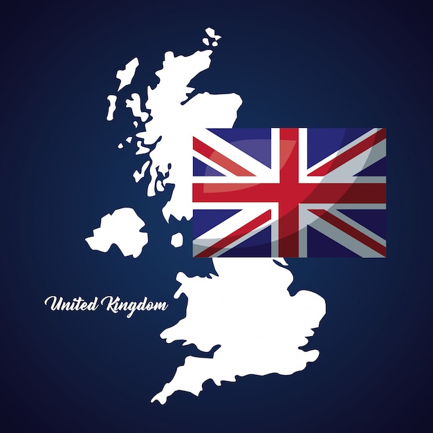 Download United kingdom country flag | Premium Vector