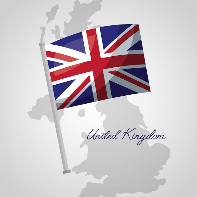 Download United kingdom country flag | Premium Vector