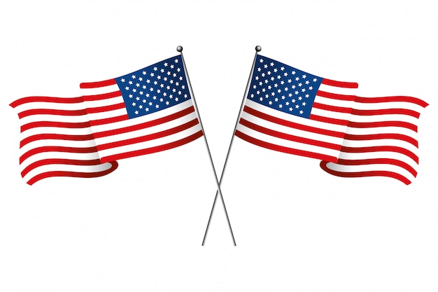 Download United state flag Vector | Premium Download