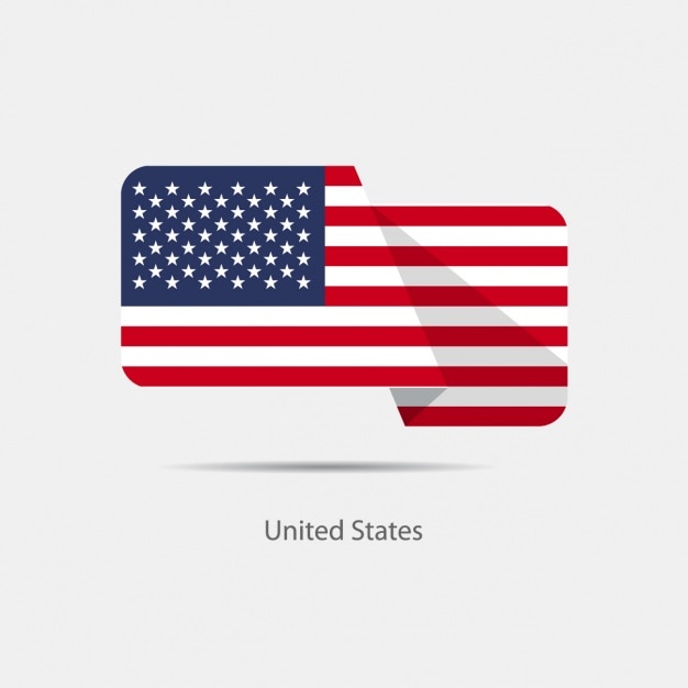United states flag design Vector | Free Download