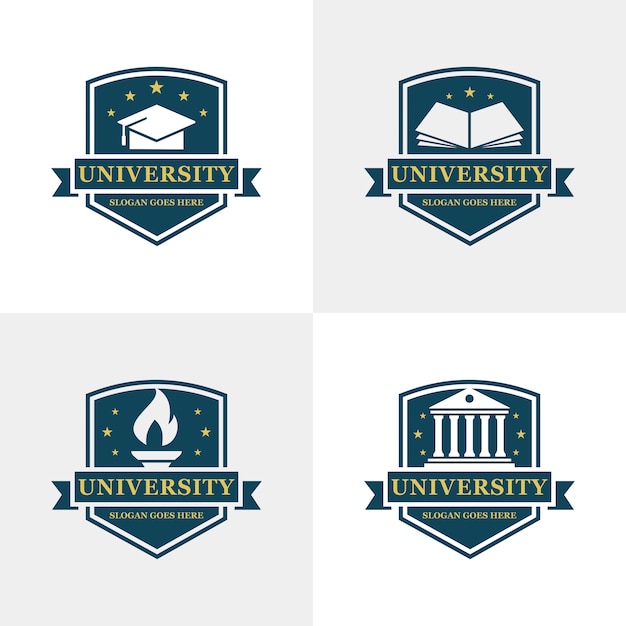 Download Free University Logo Template Premium Vector Use our free logo maker to create a logo and build your brand. Put your logo on business cards, promotional products, or your website for brand visibility.