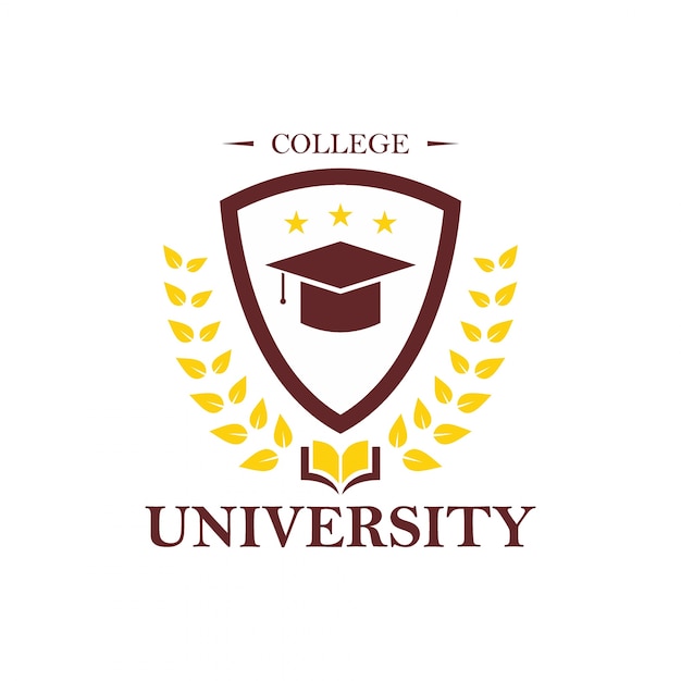 Premium Vector | University logo