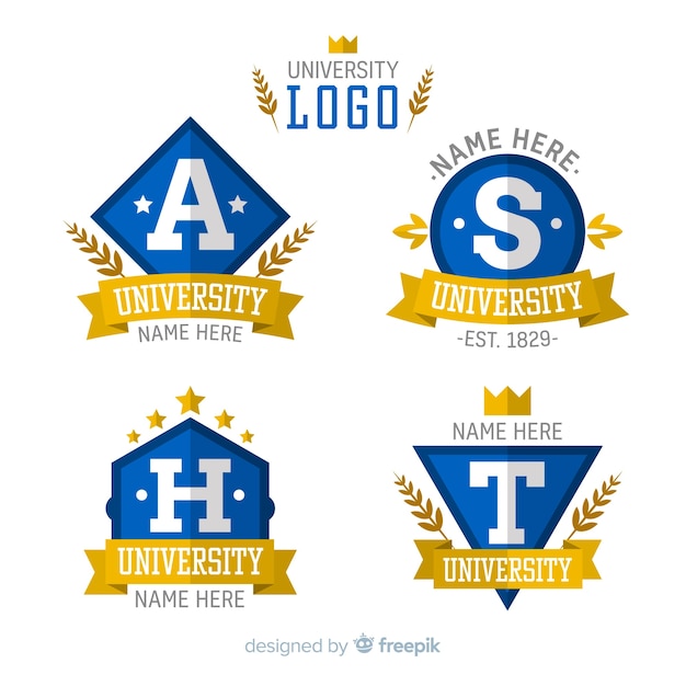 Download Free University Logo Free Vector Use our free logo maker to create a logo and build your brand. Put your logo on business cards, promotional products, or your website for brand visibility.