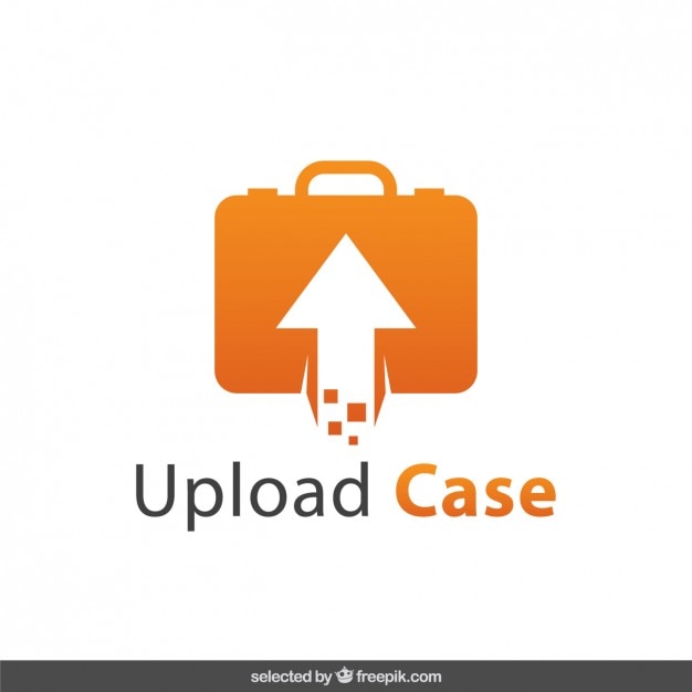 Upload case logo | Free Vector