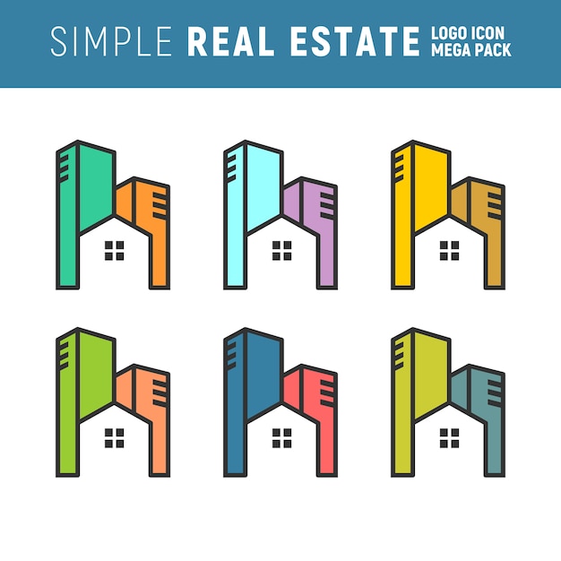 Download Free Urban Real Estate Logo Mega Pack Premium Vector Use our free logo maker to create a logo and build your brand. Put your logo on business cards, promotional products, or your website for brand visibility.