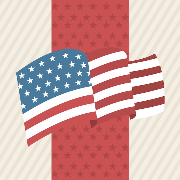 Download Usa flag Vector | Premium Download