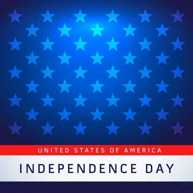 Free Vector | Usa independence day background