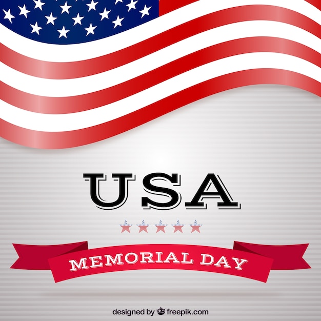 USA memorial day background