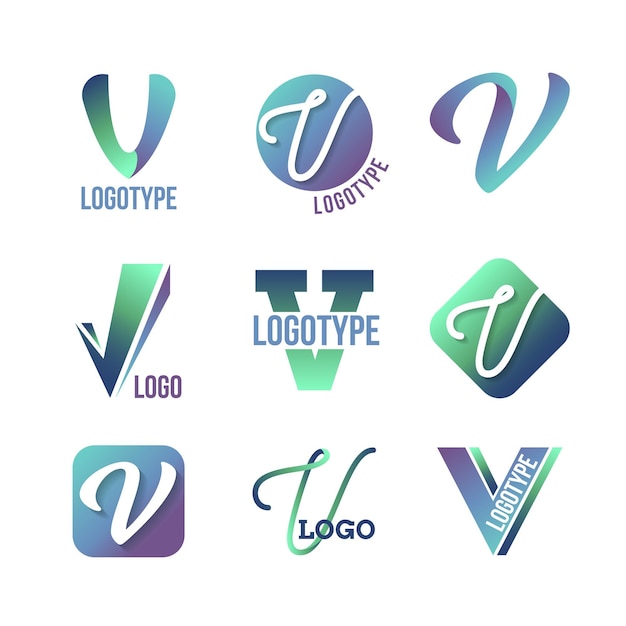Download Free Download Free V Logo Collection Concept Vector Freepik Use our free logo maker to create a logo and build your brand. Put your logo on business cards, promotional products, or your website for brand visibility.