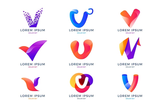 Download Free V Logo Collection Free Vector Use our free logo maker to create a logo and build your brand. Put your logo on business cards, promotional products, or your website for brand visibility.