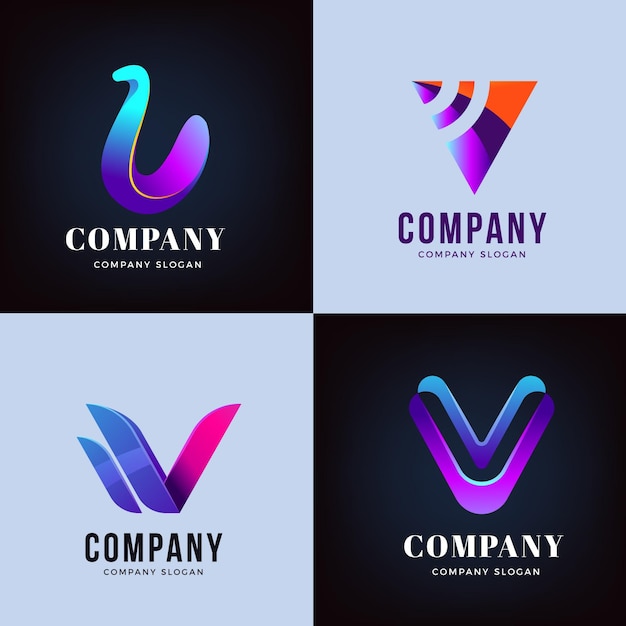 Download Free V Logo Design Collection Free Vector Use our free logo maker to create a logo and build your brand. Put your logo on business cards, promotional products, or your website for brand visibility.