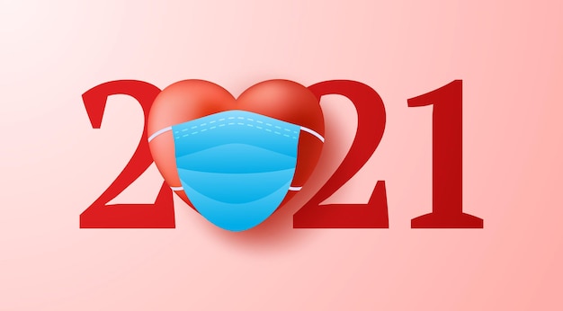 Download Premium Vector | Valentine day 2021 heart realistic 3d ...