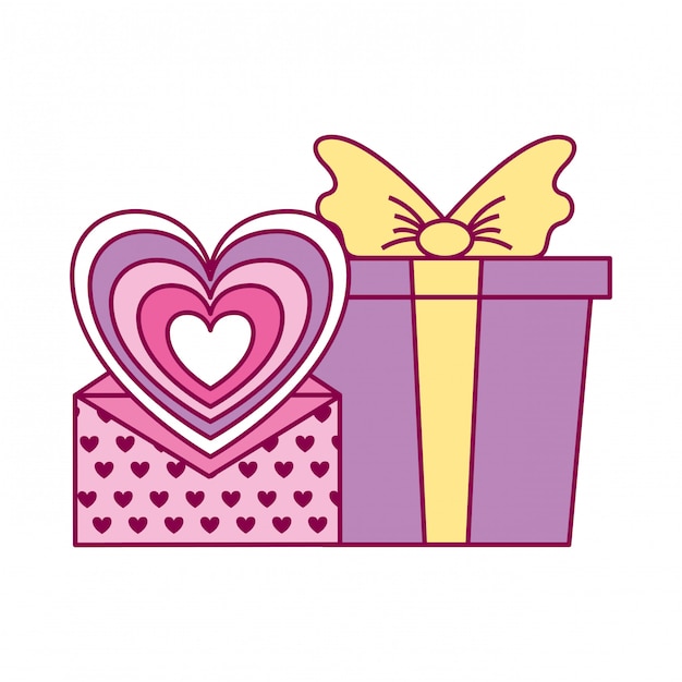 Premium Vector | Valentine day card