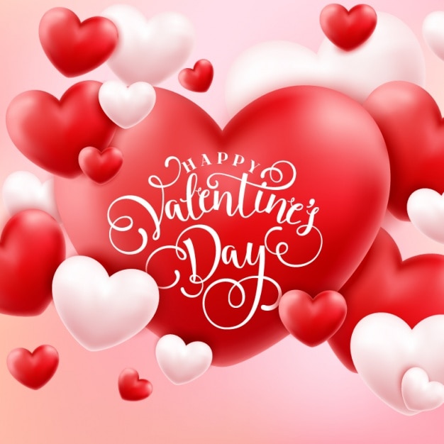 Download Free Vector | Valentine's background design