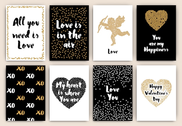 Valentine\'s cards collection