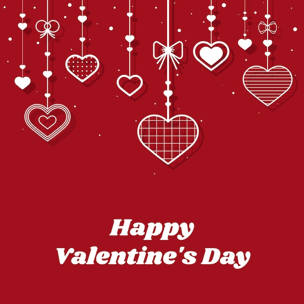 Valentines Day 14th Of February Vector Vector Free Download