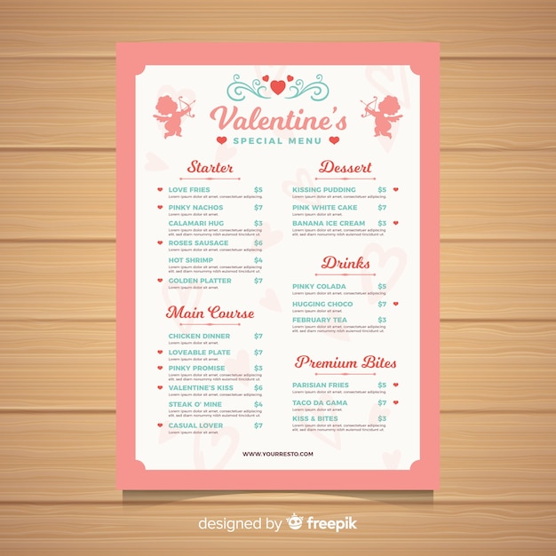 valentine-s-day-menu-template-free-vector