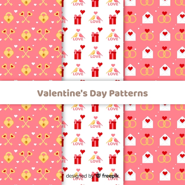 free-vector-valentine-s-day-pattern-collection