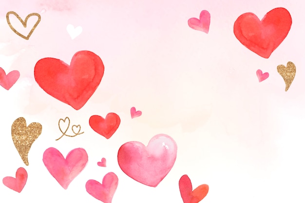 Valentine's day vector design concept Free Vector