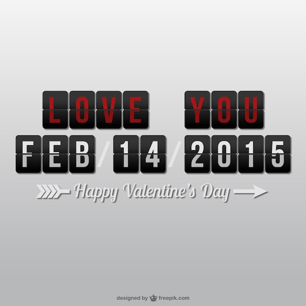 Valentine's love message