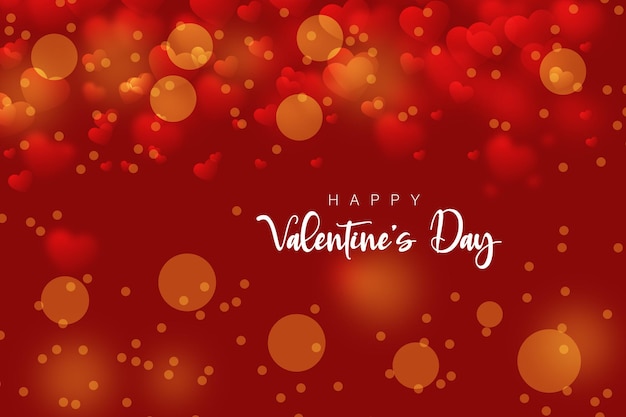 Premium Vector Valentines Day Background Design