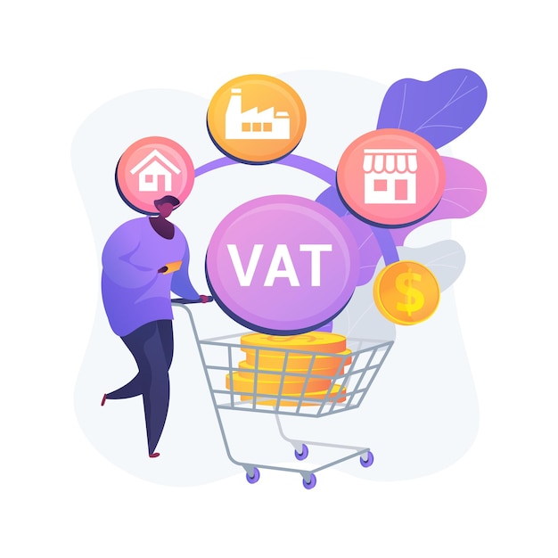 free-vector-value-added-tax-system-abstract-concept-illustration