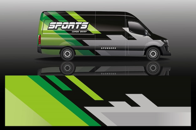 Download Free Van Car Wrap Design For Company Premium Vector Use our free logo maker to create a logo and build your brand. Put your logo on business cards, promotional products, or your website for brand visibility.