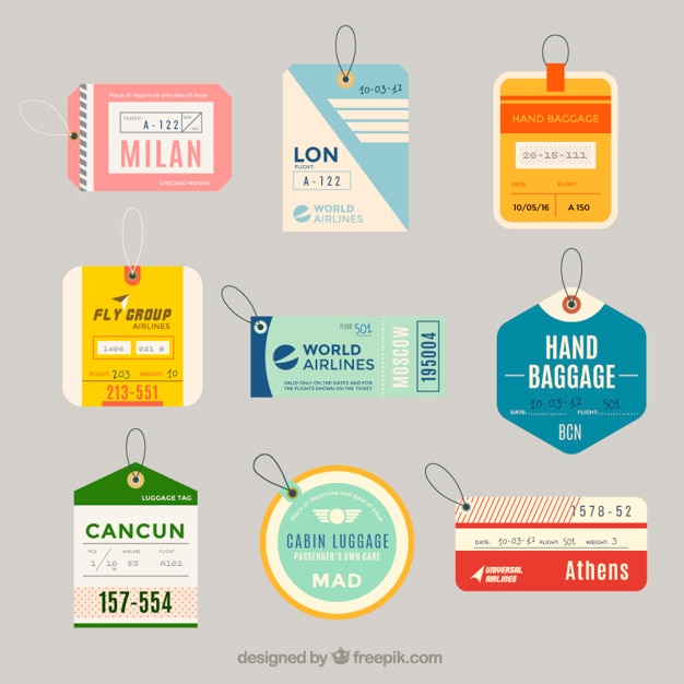 suitcase travel tags