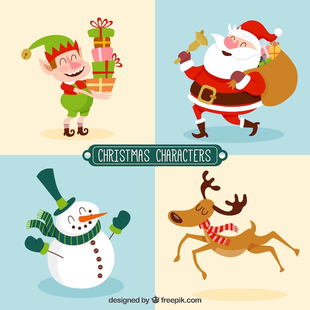 Christmas characters and names