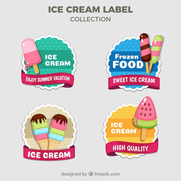 Download Free Download Free Various Retro Ice Cream Stickers Vector Freepik Use our free logo maker to create a logo and build your brand. Put your logo on business cards, promotional products, or your website for brand visibility.
