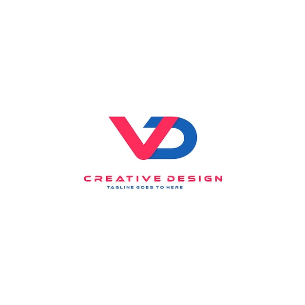 Download Free Vd Letter Trendy Logo Design Premium Vector Use our free logo maker to create a logo and build your brand. Put your logo on business cards, promotional products, or your website for brand visibility.