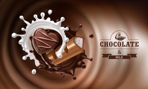 Download Vector Chocolate Logo Ideas PSD - Free PSD Mockup Templates