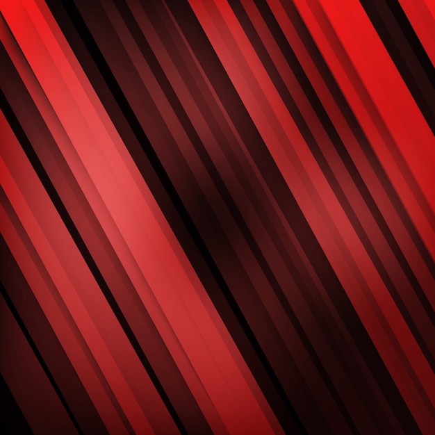 Vector abstract geometric shape from red | Free Vector