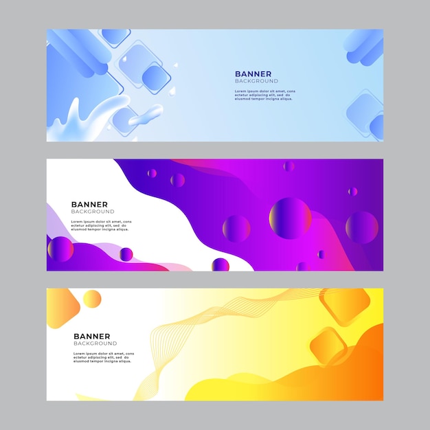 Premium Vector Vector Abstract Graphic Design Banner Pattern