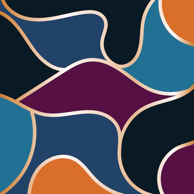 Vector abstract modern background. Premium Vector