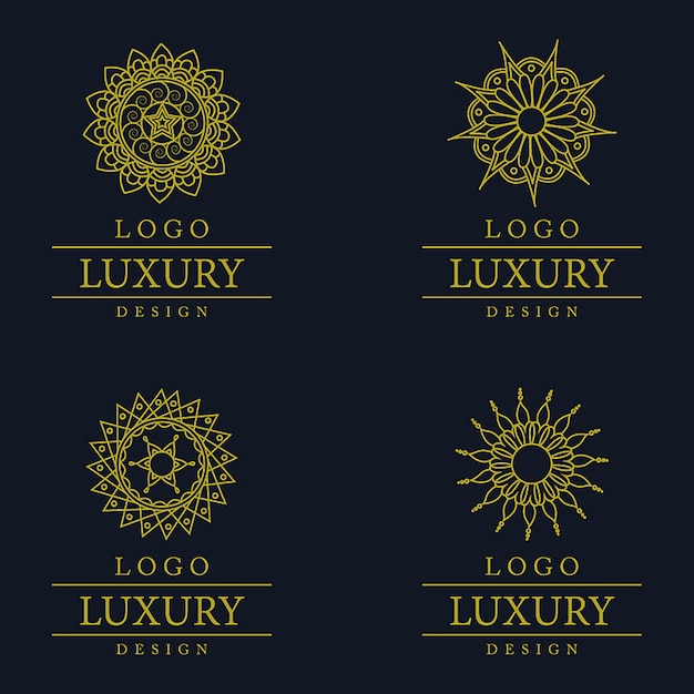 Download Free Download This Free Vector Vector Amazing Luxury Logo Designs Use our free logo maker to create a logo and build your brand. Put your logo on business cards, promotional products, or your website for brand visibility.