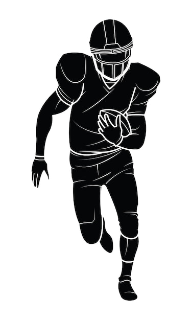 Download Free Vector American Football Players Silhouette Premium Vector Use our free logo maker to create a logo and build your brand. Put your logo on business cards, promotional products, or your website for brand visibility.