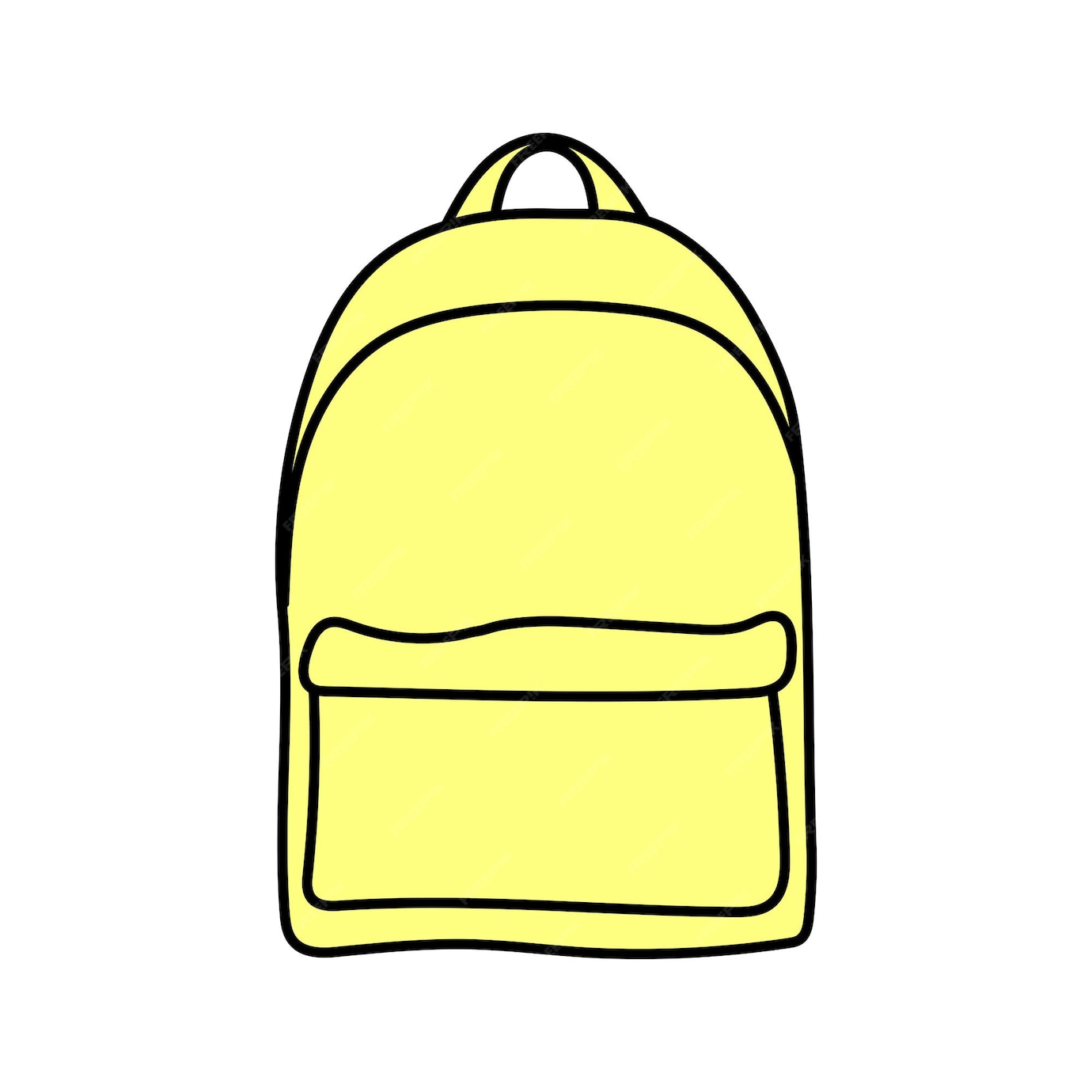 Premium Vector | Vector backpacks hand drawn in doodle style isolated ...