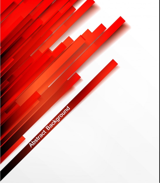 Free Vector | Vector banner set . red line. strips