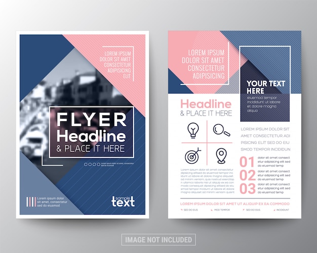 Premium Vector Vector Brochure Flyer Design Layout Template
