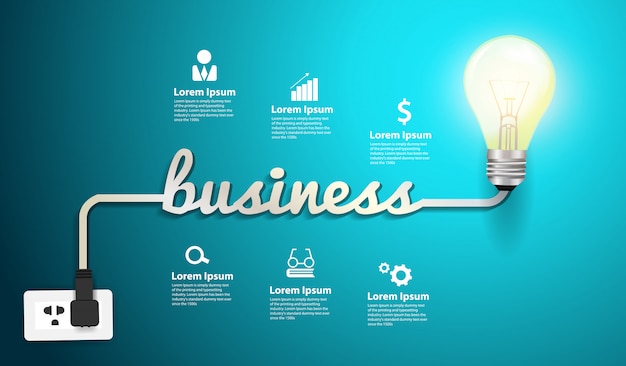 Download Free Vector Business Inspiration Concept Creative Light Bulb Idea Use our free logo maker to create a logo and build your brand. Put your logo on business cards, promotional products, or your website for brand visibility.