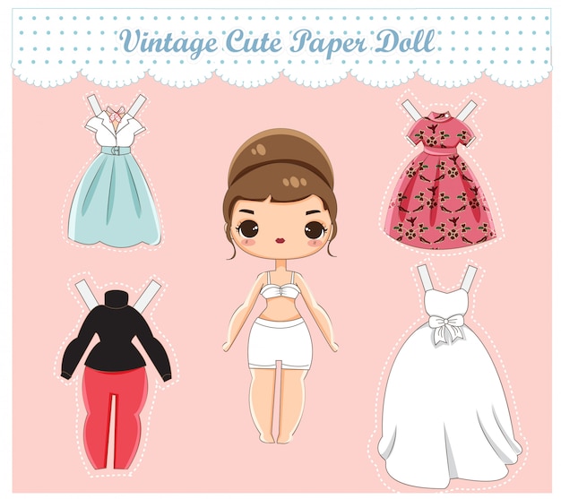 cute paper dolls