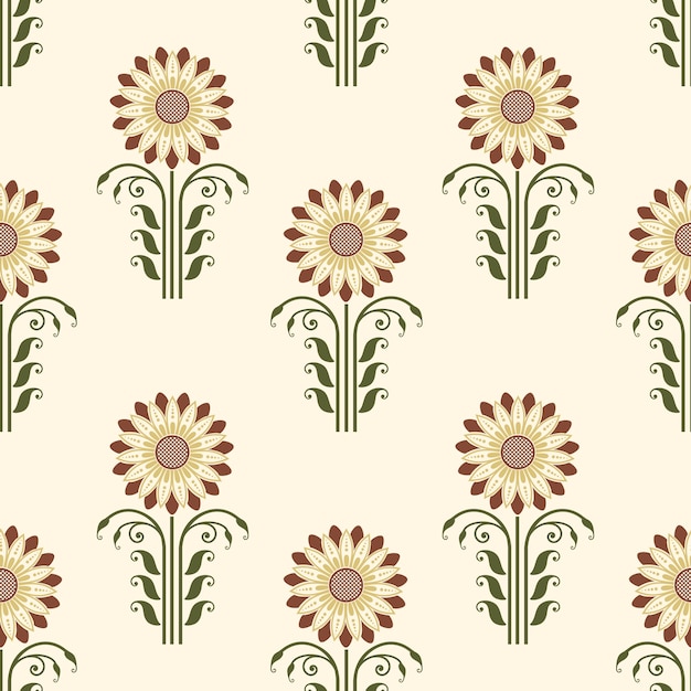 Download Vector flower seamless pattern background. elegant texture for backgrounds. classical luxury old ...